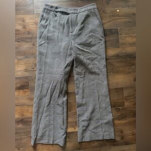 Lauren Ralph Lauren Plaid Trousers Size 8 Career Preppy Academia Pants